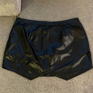 Faux Leather skirt
